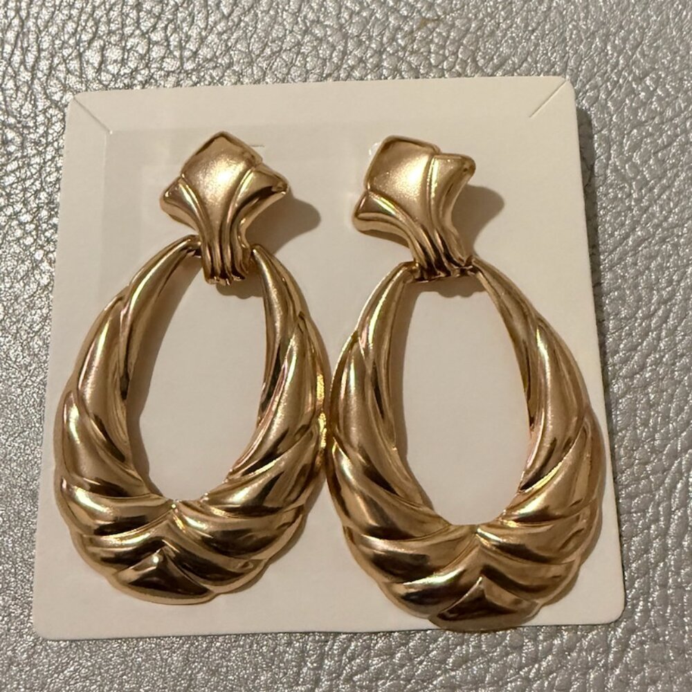 ✨ Natasha Gold & Silver Statement Earrings – Set of 4 Pairs (Bundle Deal!) ✨